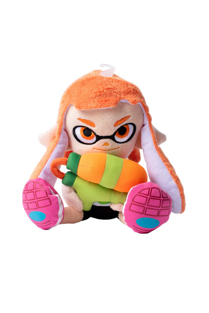 ORANGE INKLING GIRL SPLATOON PLUSH