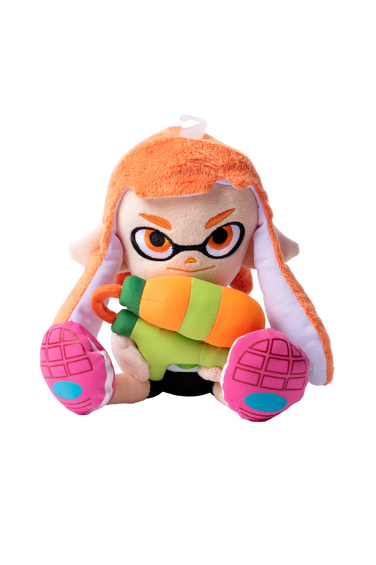 ORANGE INKLING GIRL SPLATOON PLUSH